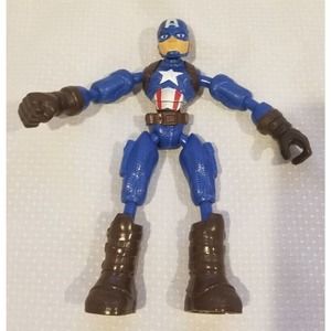 Marvel Avengers Bend and Flex Captain America Action Figure Super Hero